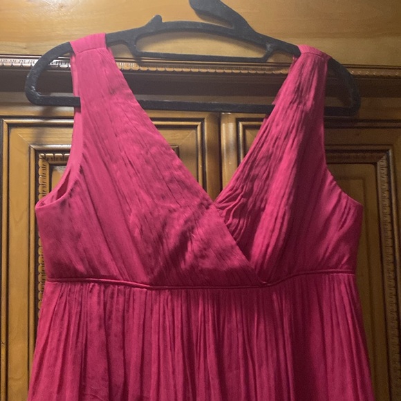 NWT J. Crew Silk SOFIA Raspberry Colored Dress Size 8 Petite - Picture 3 of 10